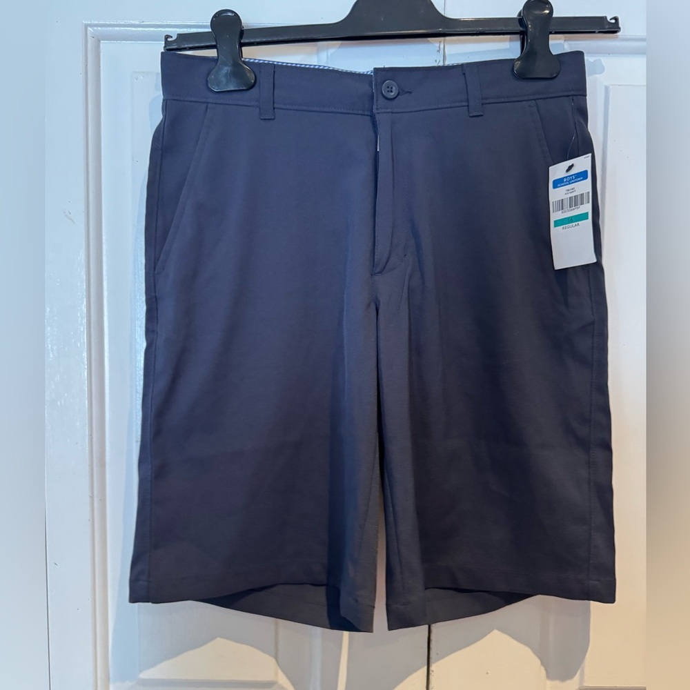 Tommy Hilfiger Navy School uniform Shorts Youth size 16  -NWT